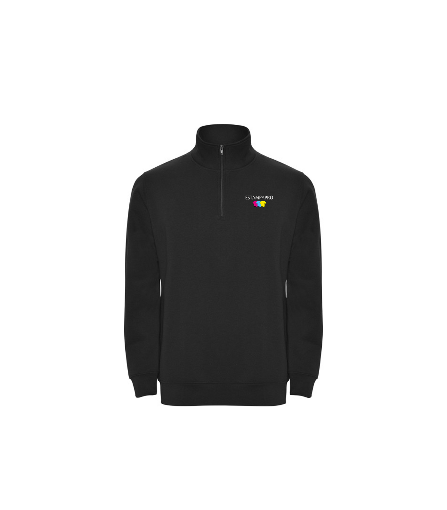 Sudadera con media cremallera