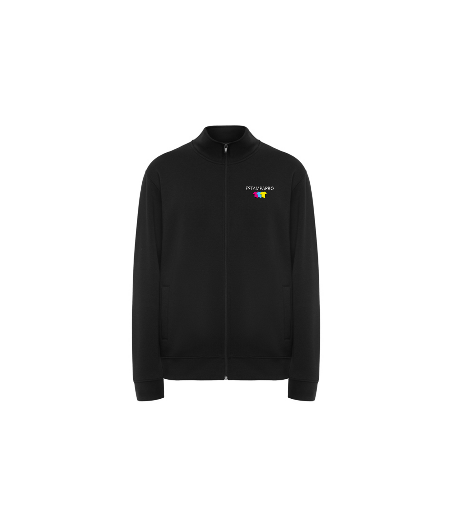 Sudadera con cremallera alta