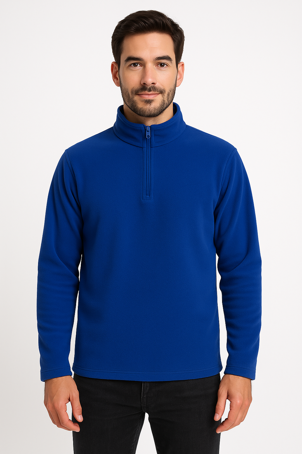 Sudadera micropolar con cremallera