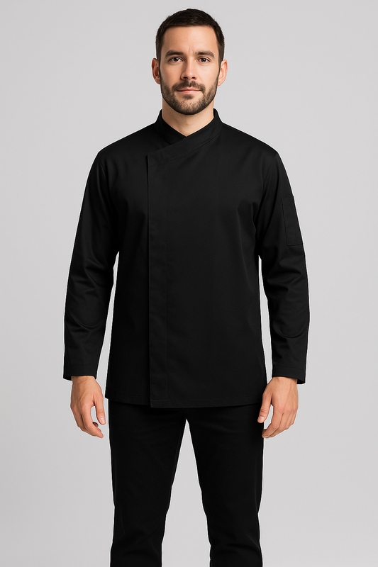 Chaqueta de cocina manga larga