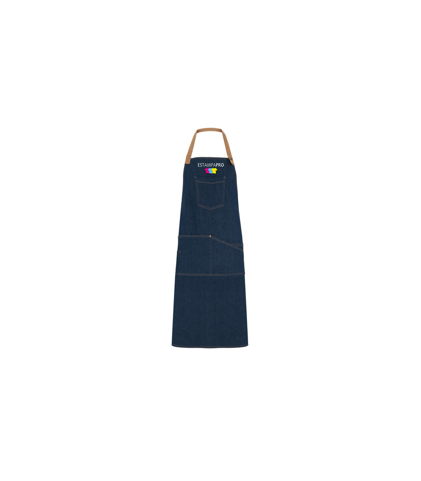 Delantal largo Denim
