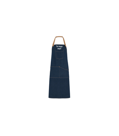 Delantal largo Denim
